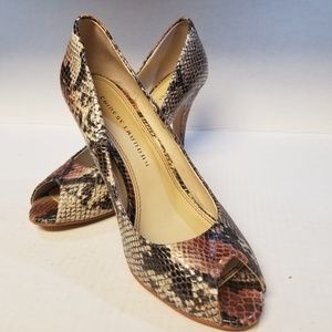 ❤ Chinese Laundry Countdown Snakeskin Heel